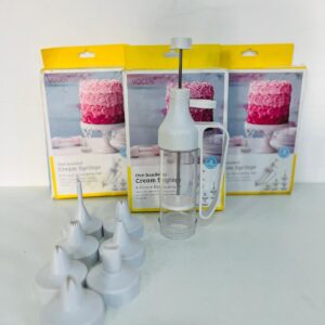 Lote x3 set con 8 piezas decoradores de torta