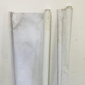 Lote x2 cortinas roller blancas 2,30x1,40 m