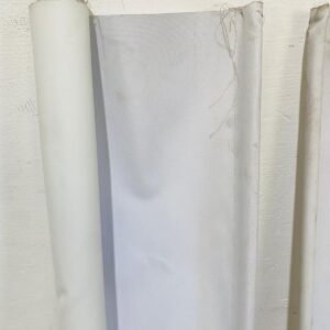 Lote x2 cortinas roller blancas 2,30x1,40 m