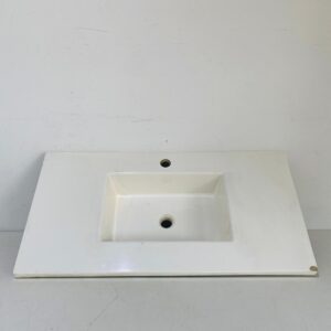 Bacha de loza, con detalles 90x46x0,15 m