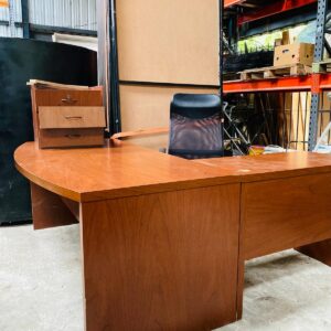 Escritorio en L (2 módulos) + silla de escritorio