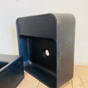 Lote x2 bachas, color negro