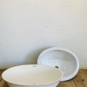 Lote x2 bachas ovaladas, diferentes