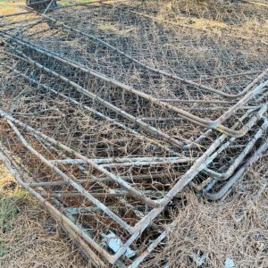 Lote x18 mallas metálicas para obra