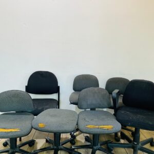 Lote x7 sillas de escritorio diferentes (con detalles)