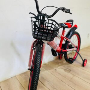 Bicicleta R20, color rojo y negro