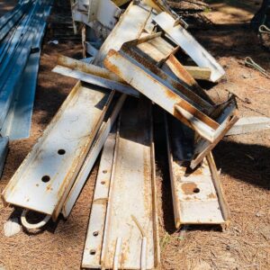 Lote x8 estructuras en hierro IPN