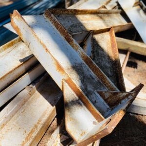 Lote x8 estructuras en hierro IPN