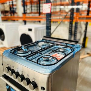 Cocina 4 hornallas a gas SMARTLIFE, con encendido eléctrico