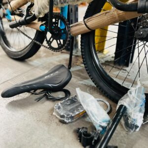 Bicicleta desarmada R20