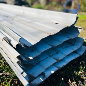 Lote x10 chapas tipo autoportantes 3,00x0,50 m (aprox)