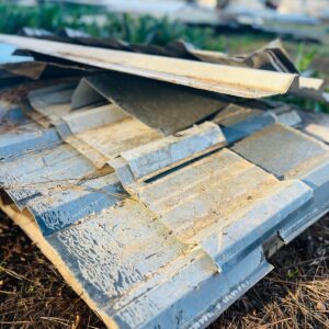 Lote x12 recortes de chapa trapecio y otros 1.10x0.28 m