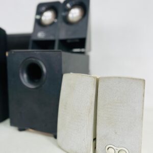Lote x7 parlantes para pc: FUNCIONAN