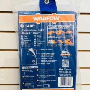 Lona Wadfow 3x4 m, color azul