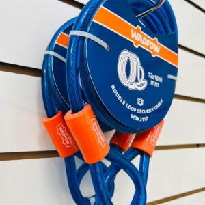 Lote x2 cadenas de seguridad 12x1800 mm