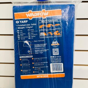Lona Wadfow 5x6m, color azul