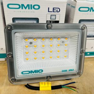 Lote x12 focos reflectores led policalido 20W OMIO