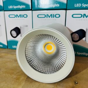 Lote x10 spot de techo led 20W luz blanca, en aluminio OMIO