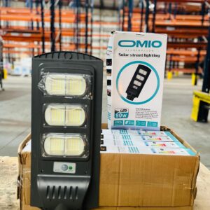 Lote x5 focos solares led 90W OMIO