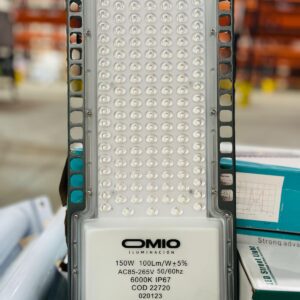 Lote x5 focos Luminaria Vial led 150W OMIO