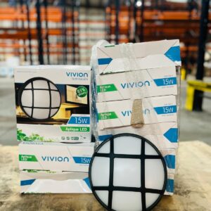 Lote x10 tortugas para patio led 15W VIVION