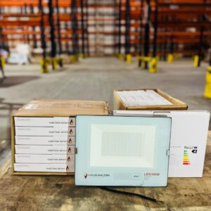 Lote x12 focos led 100W LOUIS WALDEN