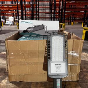 Lote x14 focos Luminaria Vial 50W OMIO