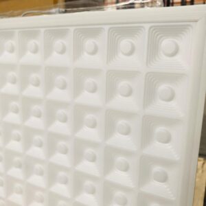 Lote x8 paneles cuadrados 48W, 60x60 cm OMIO