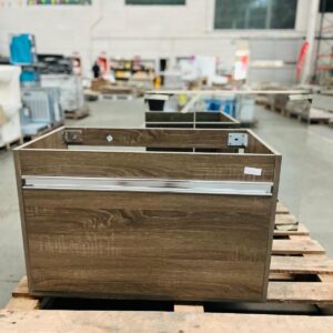 Lote x2 u: mueble de baño y botiquín en MDF
