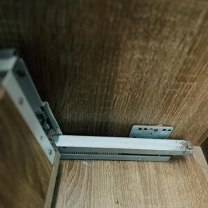 Mueble de baño 1 cajón, color marrón