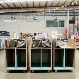 Lote x3 muebles organizadores