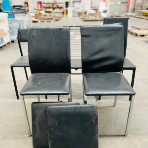 Lote x7 u: sillas y tapas de asiento