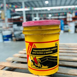 Impermeabilizante asfáltico 20kg Sika, para techos