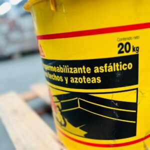 Impermeabilizante asfáltico 20kg Sika, para techos