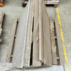 Lote x5 recortes de granito diferentes 1,20 m