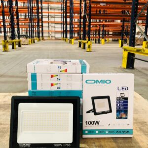 Lote x9 focos led 100W OMIO