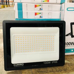 Lote x9 focos led 100W OMIO
