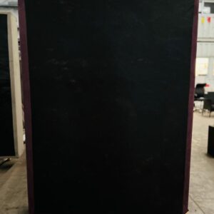 Box de sommier 2p, color vino (Sin patas)