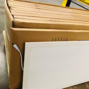 Lote x10 paneles led rectangulares 36W 1.20x0.30 m