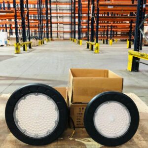 Lote x3 focos led OMIO, diferentes 100 y 150W