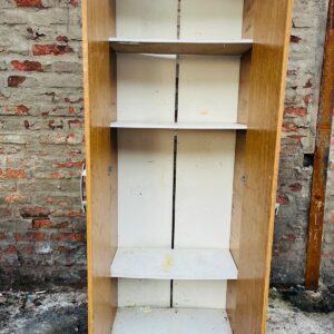 Ropero mdf 2 puertas, color marrón