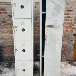 Lote x2 Locker metálicos 1,80x0,45x0,38 m