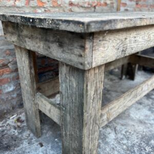 Mesa en madera rústica 1,82x0,94x0,85 m