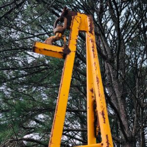 Plumín fijo en hierro con gancho