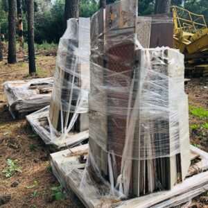 Lote x3 pallet con muestras de cerámicas