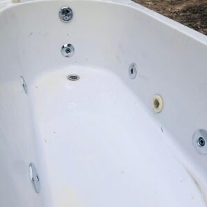 Jacuzzi en fibra 1,70x0,75x0,40 m