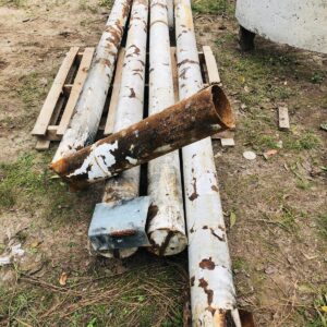 Lote x4 caños de hierro