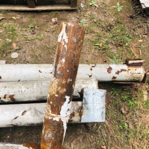 Lote x4 caños de hierro