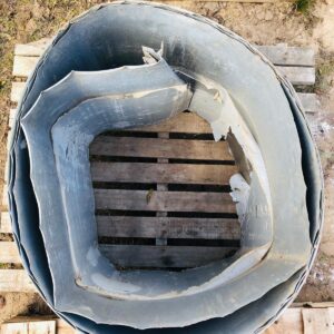 Rollo de bobina galvanizada 9 m