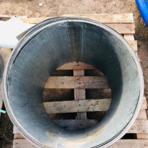 Rollo de bobina galvanizada 26 m
